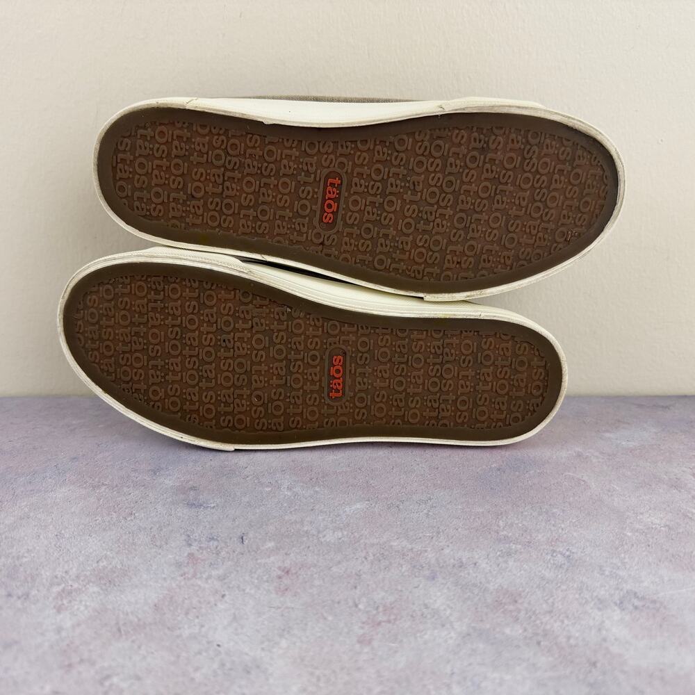 Taos Shoes Womens 7.5 EZ Soul Sneakers Slip On Canvas Comfort Arch Support Read - Picture 7 of 11